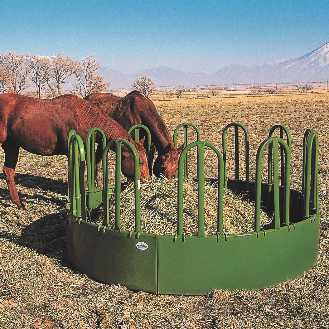 Round Bale Feeders for Horses: Top Choices to Boost Feeding Efficiency