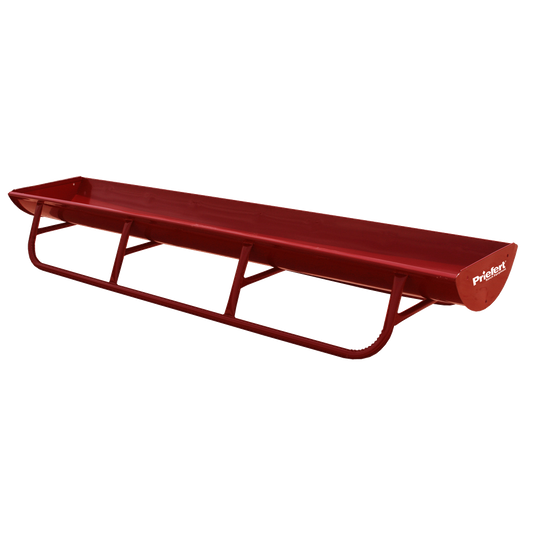 10' Bunk Feeder w/Galvanized Powdercoated Metal Liner - FBFWML