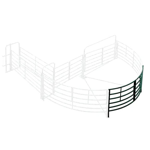 10' Curved Sweep Pen Panel