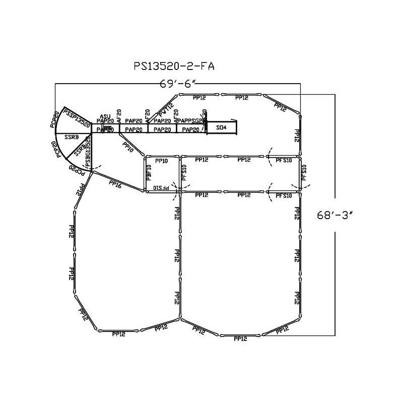 Premier Corral System for 100 Head - CS-2 -PS13520CS-2