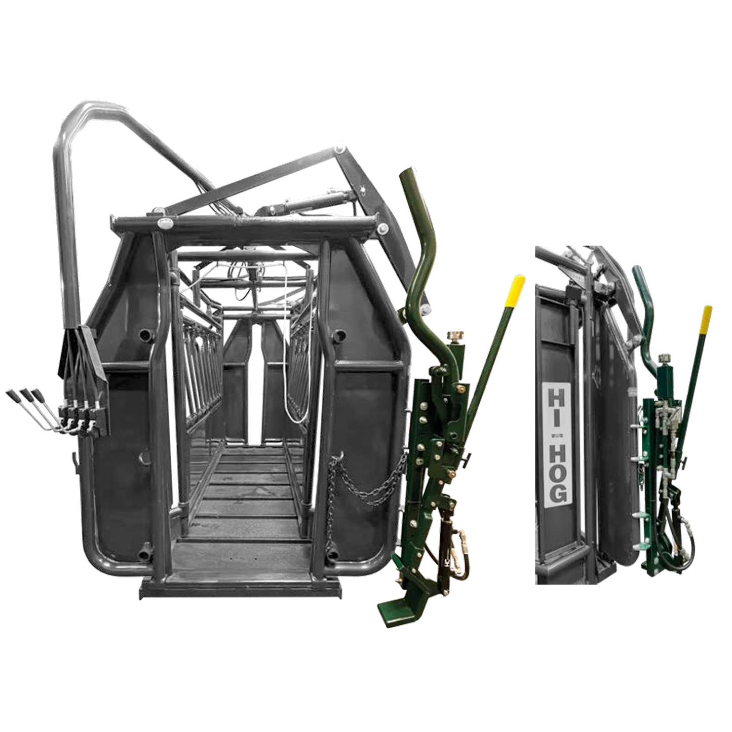 Manual Head Holder for Hydraulic Chute - Hi-Hog