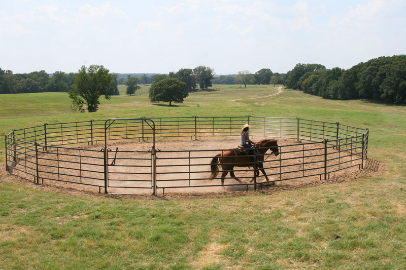 6 Foot Tall Premier Mustang Panel Round Pens