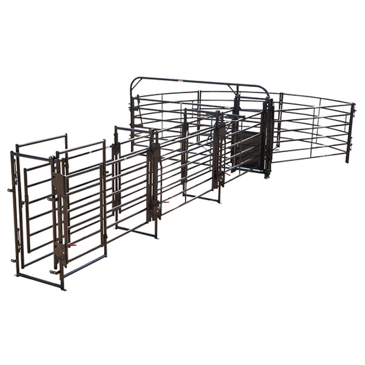 135 Degree Sweep w/ 24' Adj Alley, Gate and Preg Panels