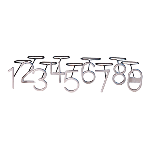 Paint Branders - Set of Numerals (0-8)