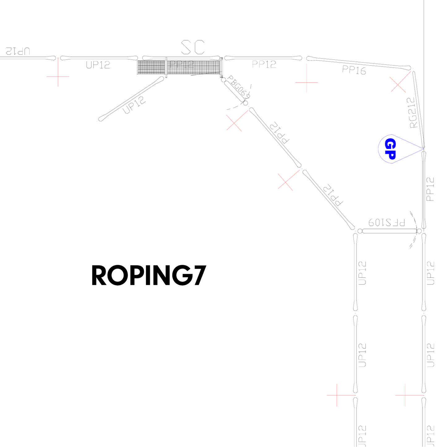 150' x 250' Roping Arena w/10' Return Alley