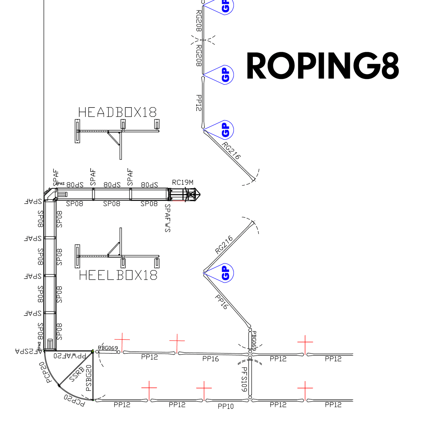 150' x 250' Roping Arena w/10' Return Alley
