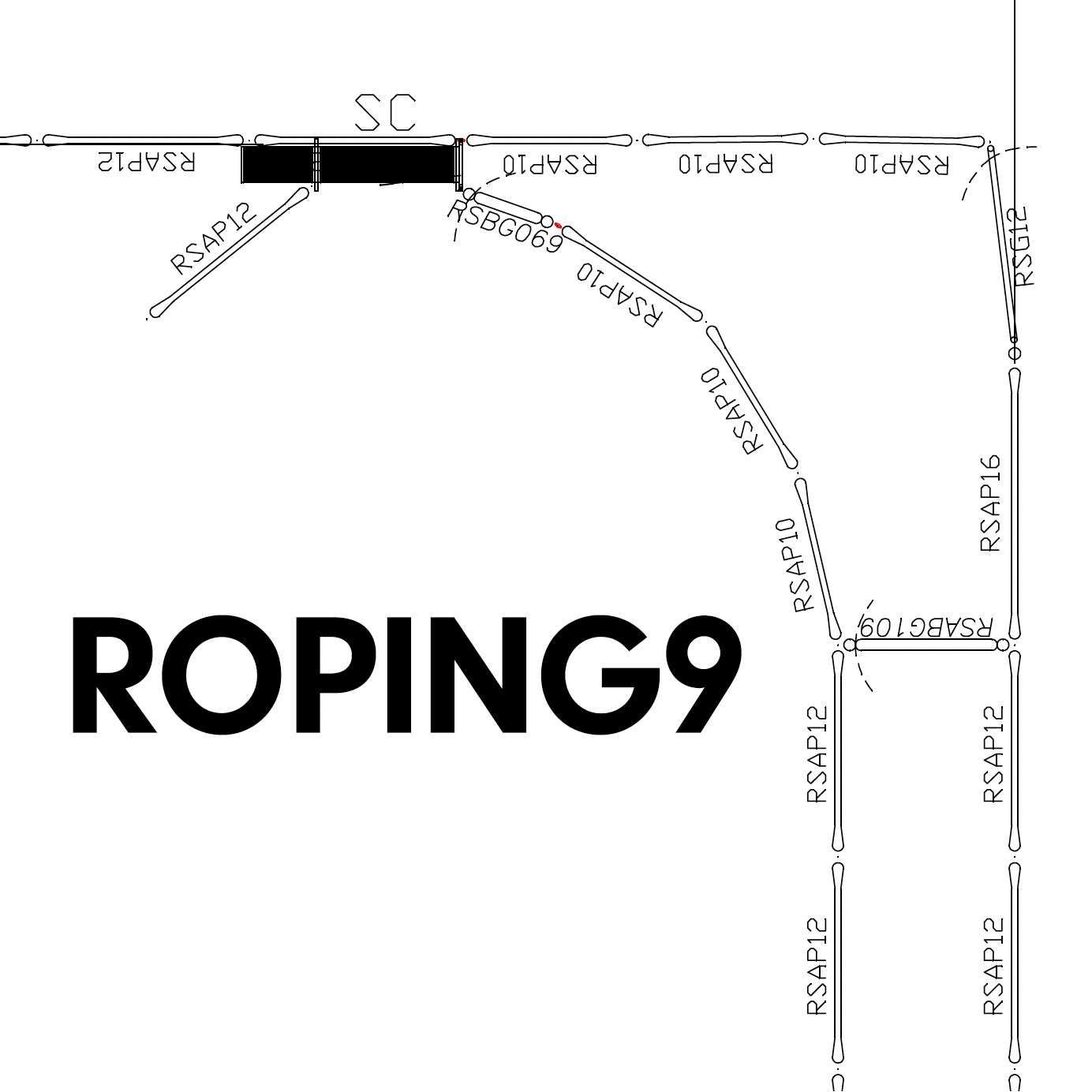 150' x 250' Roping Arena w/10' Return Alley