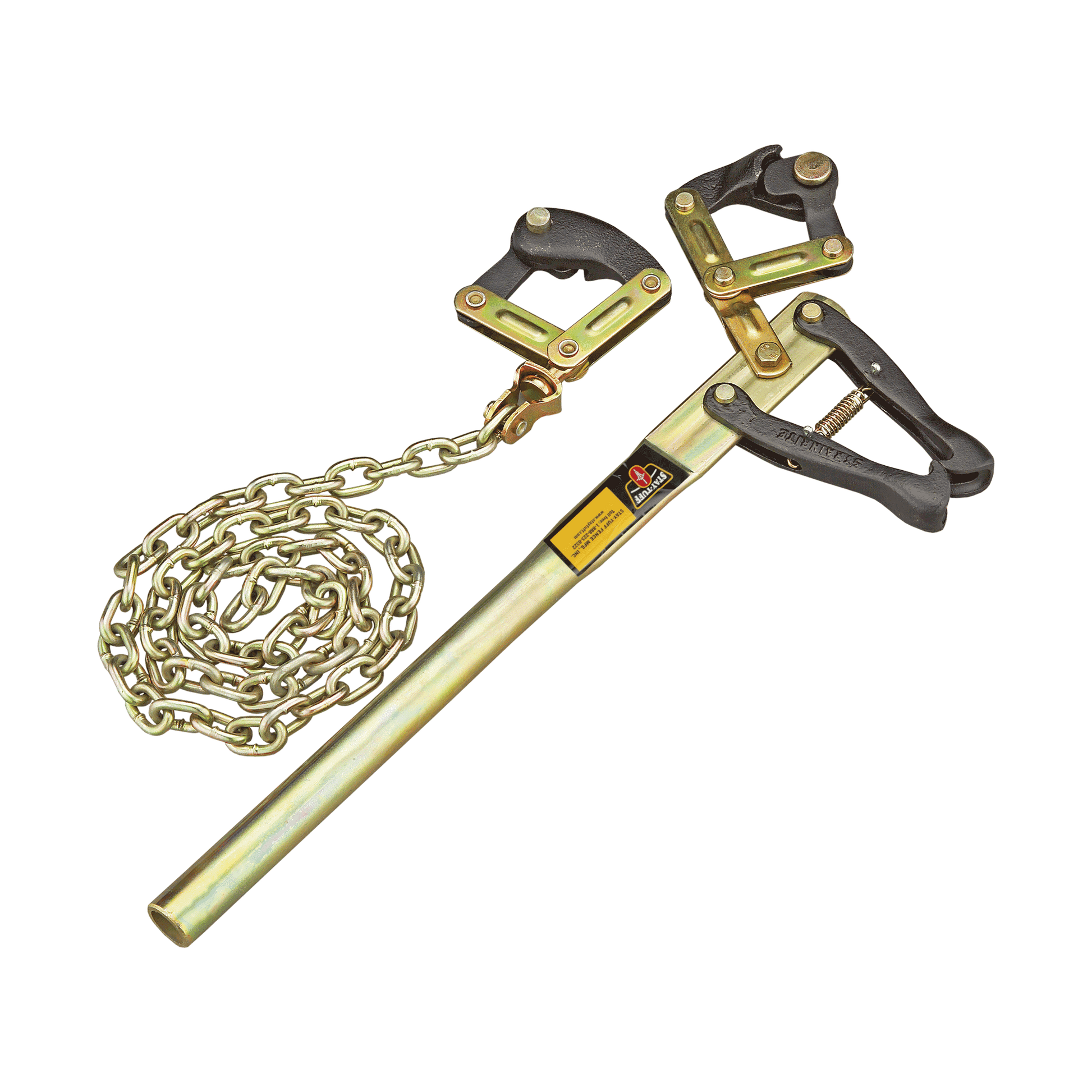 Stay-Tuff smooth ire puller showing handle and chain