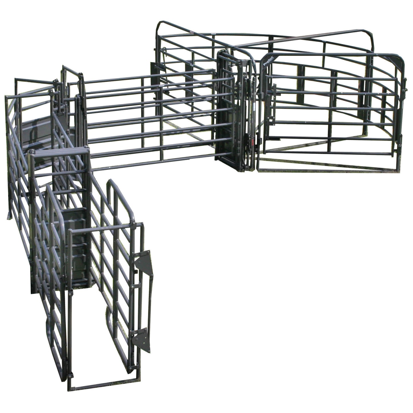 RS Open Sweep w/34' Adj. Alley, 90 Degree Turn, Preg Panels, Block and Load Gates - RSOS-11