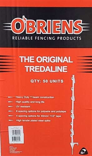 O'Briens Original Yellow Step-in post 50 pack