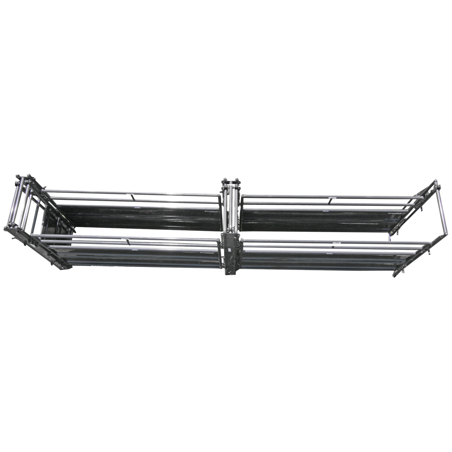 20' Sheeted Adj. Alley w/Alley Gate & Preg Panels - SS-6