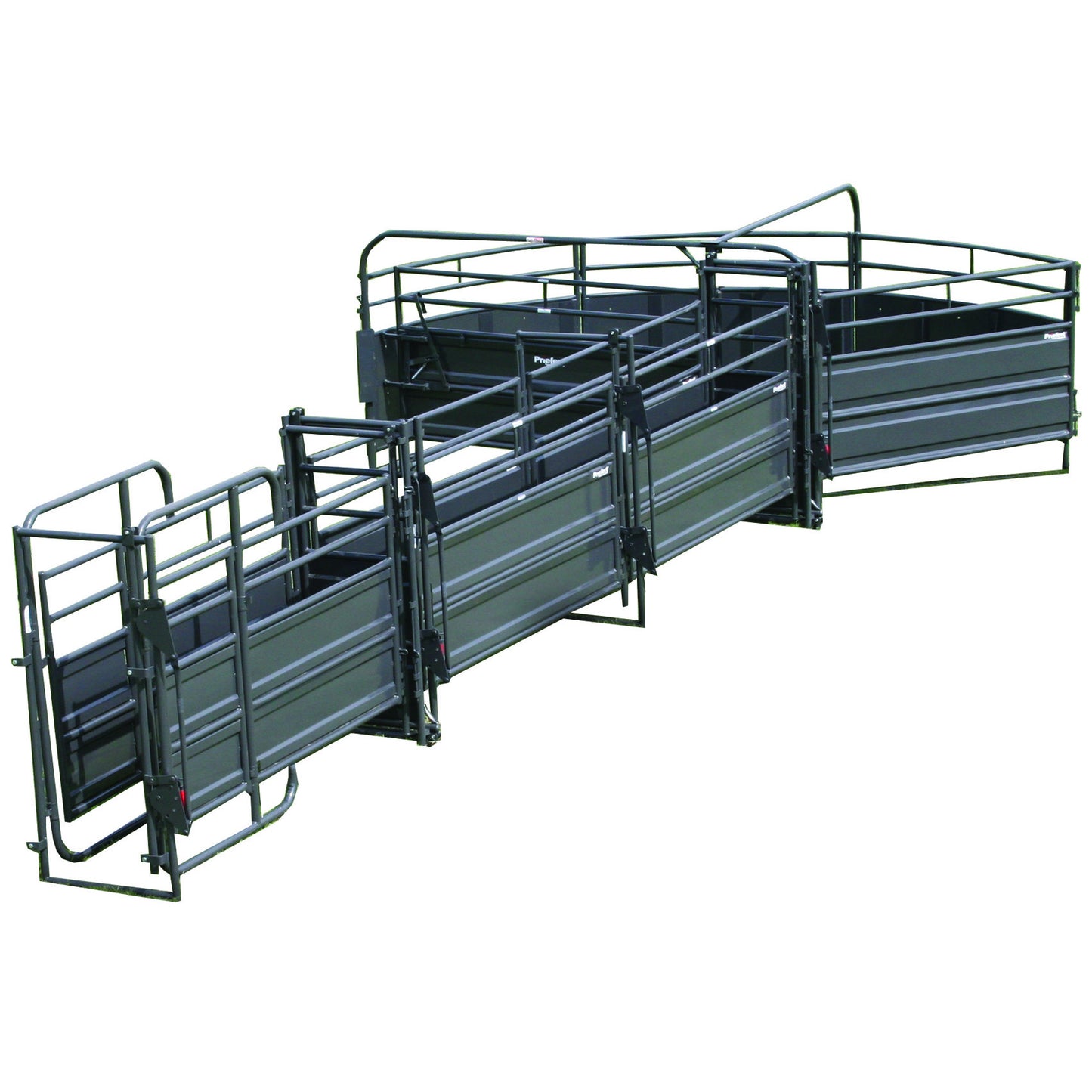 Solid Sweep w/30' Adj. Alley, Preg Panels, blocking Gates and 8' Sorting Gate - SS-8