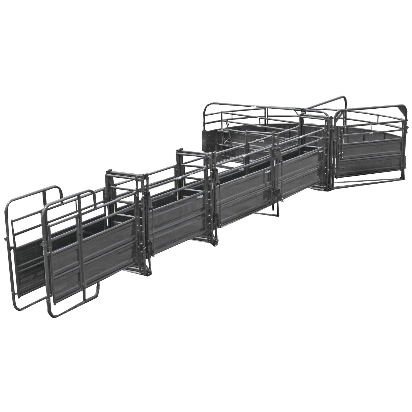 Solid Sweep w/38' Adj. Alley, Alley Gate, Preg Panels, Blocking Gates, Scale Section and Sorting Gate - SS-9
