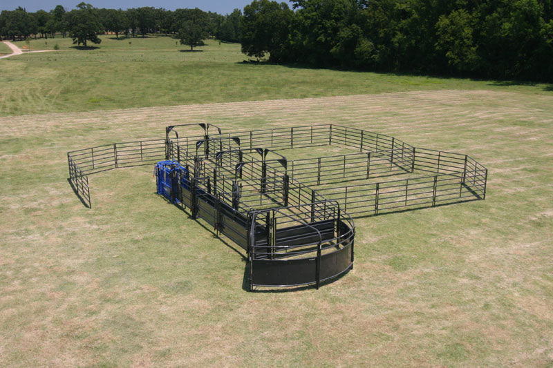 Solid Sweep Corral System 100 Head - SSCS-2