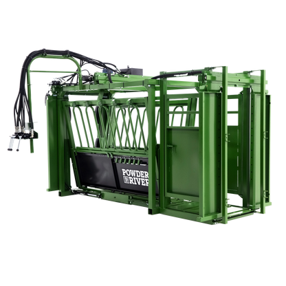 HC2500 Deluxe Hydraulic Squeeze Chute