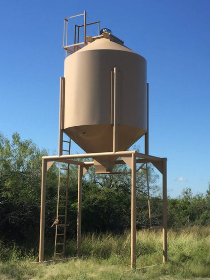 Overhead Round Feed Bin