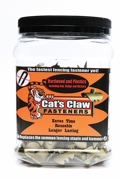 Cat’s Claw Fence Claws for Hardwoods