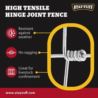 High Tensile Hinge Joint Fence