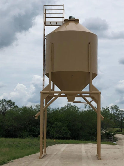 Overhead Round Feed Bin