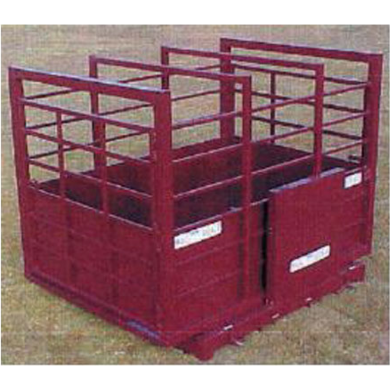 Livestock Scale Kit For Cattle, Hogs, Pigs – Fits Squeeze Chutes – Red LED Display, 5-Year Warranty, Stainless Steel Components
