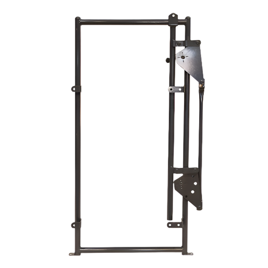 Adjustable Alley Frame w/Squeeze Chute Attachment