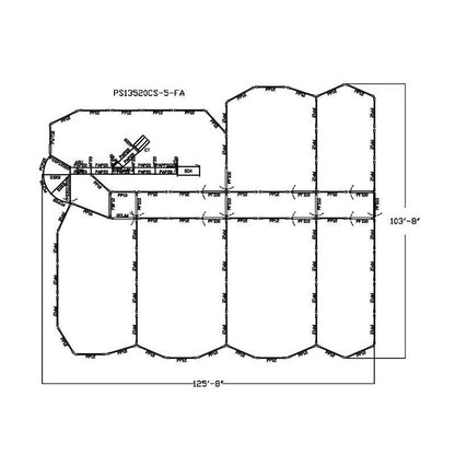 Premier Corral System for 250 Head with Calf Table - CS-5