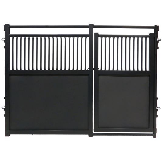 10' Expo Stall Front - Vertical Bar Top