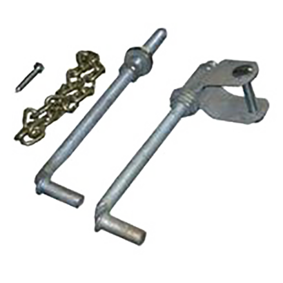 Economy Bull Gate - Hardware Package - Galv. HPR2GG