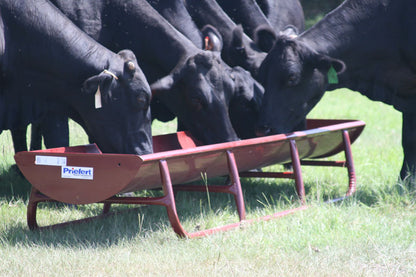 10' Bunk Feeder w/Galvanized Powdercoated Metal Liner - FBFWML