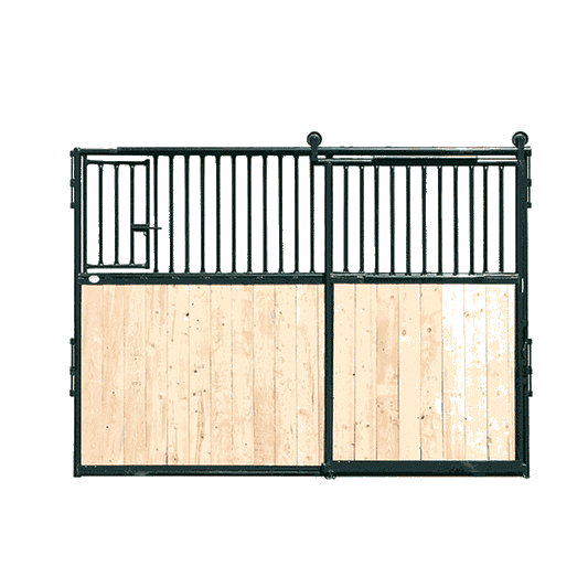 Box Stall - Standard Stall Front 10' x 7' - Hi-Hog