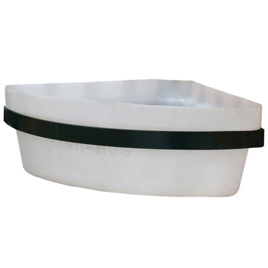 Horse Stall Corner Feeder with Support Ring - Hi-Hog