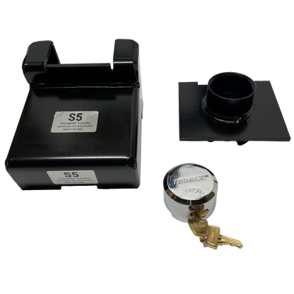 LCSPIN3 - 3" Pintle/Lunette Ring Adjustable Coupler Lock