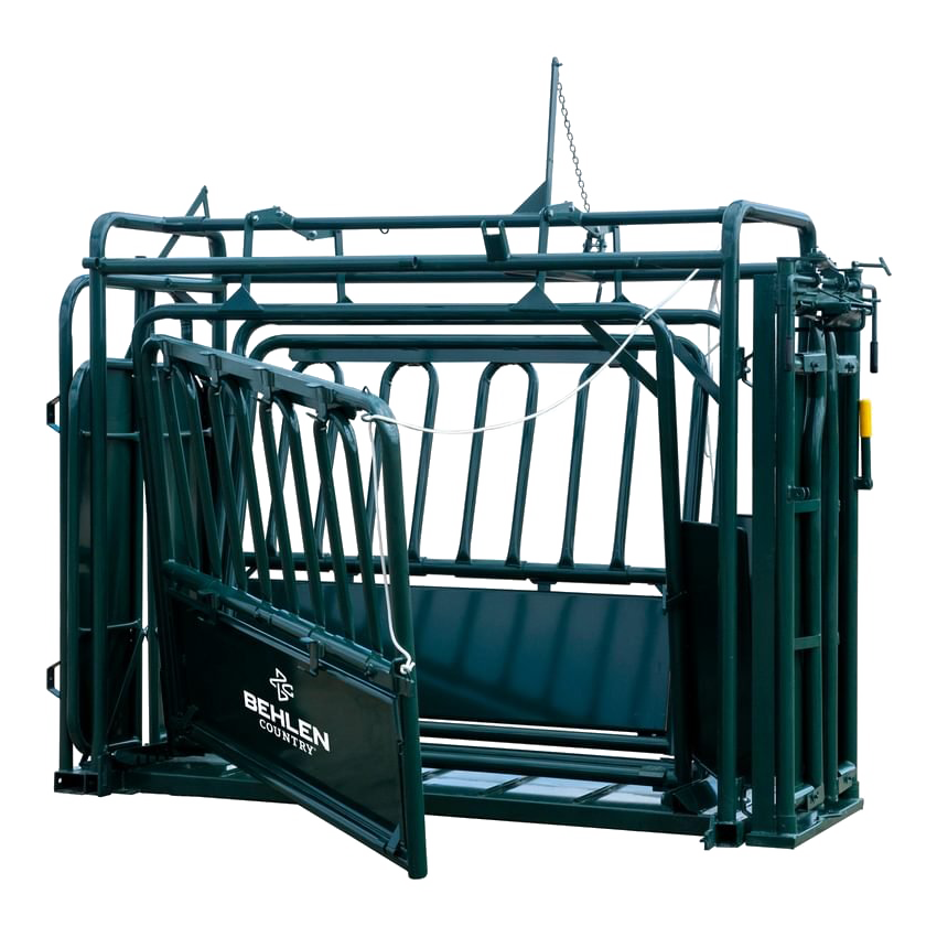 M1-V Chute w/Fully Sheeted Split Tailgate Mounted