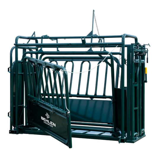 M1-V Chute w/Fully Sheeted Split Tailgate Mounted