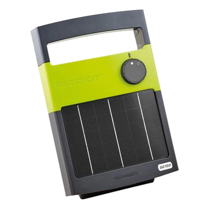 PATRIOT SG 150 Solar Powered Fence Charger 10 Mile / 40 Acre