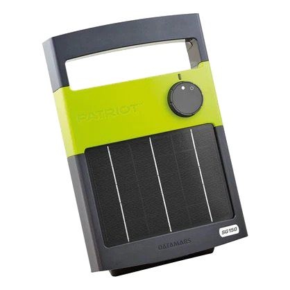 PATRIOT SG 150 Solar Powered Fence Charger 10 Mile / 40 Acre