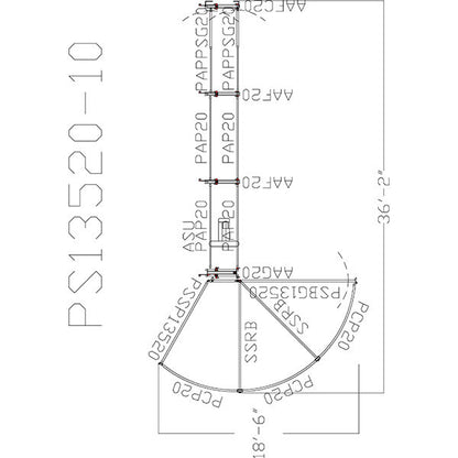 135 Degree Sweep w/ 24' Adj Alley, Gate and Preg Panels