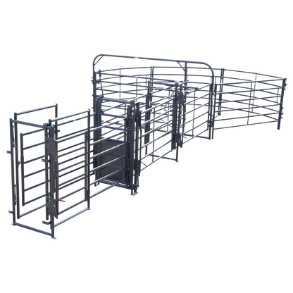 135 Degree Sweep w/ 24' Adj Alley and Preg Panels