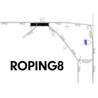 150' x 250' Roping Arena w/10' Return Alley