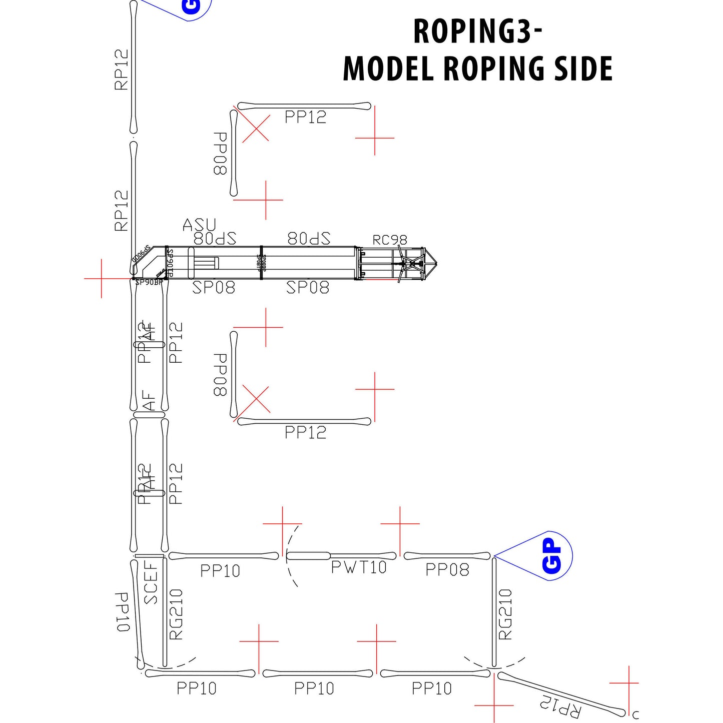 150' x 250' Basic Roping Arena