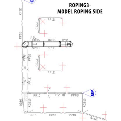 150' x 250' Basic Roping Arena