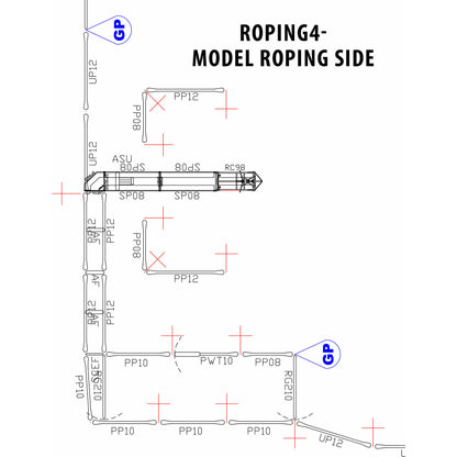 150' x 250' Basic Roping Arena