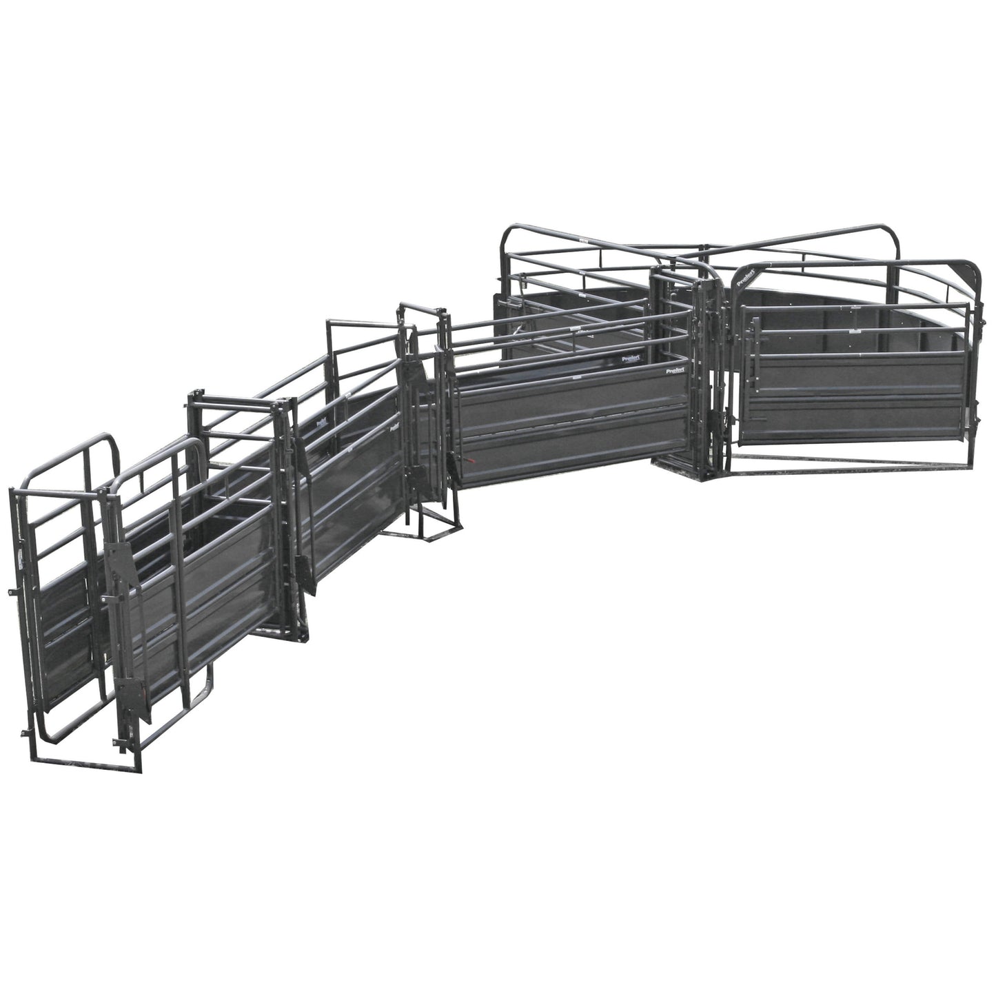 Solid Sweep w/32' Adj Alley, Alley Gates, 45 Deg Turn and 8' Load Out Gate - SS-10
