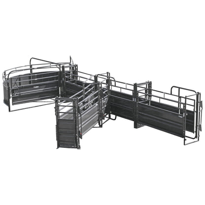 Solid Sweep w/30' Adj. Alley, Sorting Alley, Preg Panels, Blocking Gates and 8' Sorting Gate - SS-12