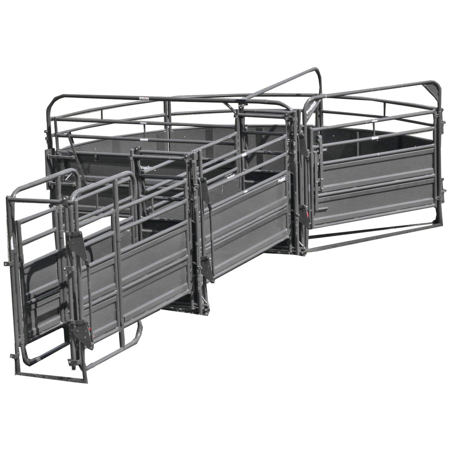 Solid Sweep w/20' Adj. Alley, Preg Panels, Blocking Gates and 8' Sorting Gate - SS-13