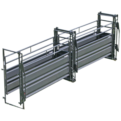 20' Sheeted Adj. Alley w/Alley Gate & Preg Panels - SS-6