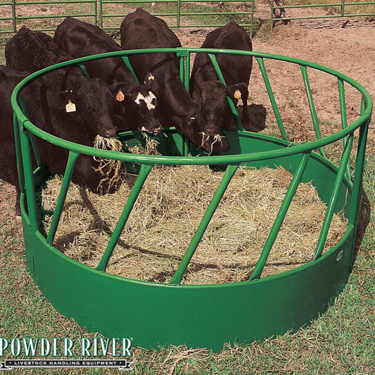 Slant Bar Round Bale Feeder w/Legs - 040-04010