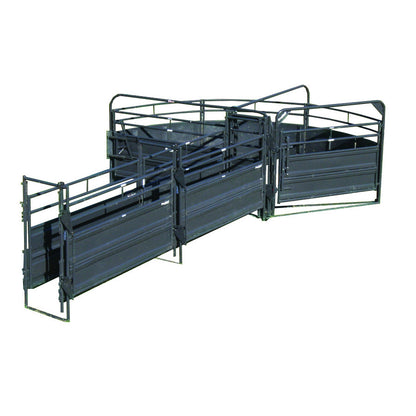 Solid Sweep w/20' Adj. Alley, Blocking Gate and 8' Sorting Gate - SS-14