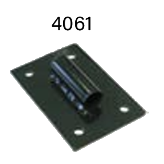 Standard Stall Post Bracket - Vertical Wall Bracket - Hi-Hog