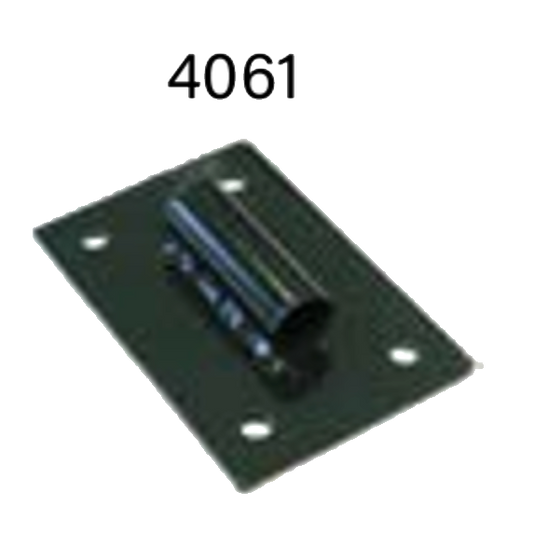 Standard Stall Post Bracket - Vertical Wall Bracket - Hi-Hog